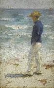 Henry Scott Tuke Looking out to sea Germany oil painting artist